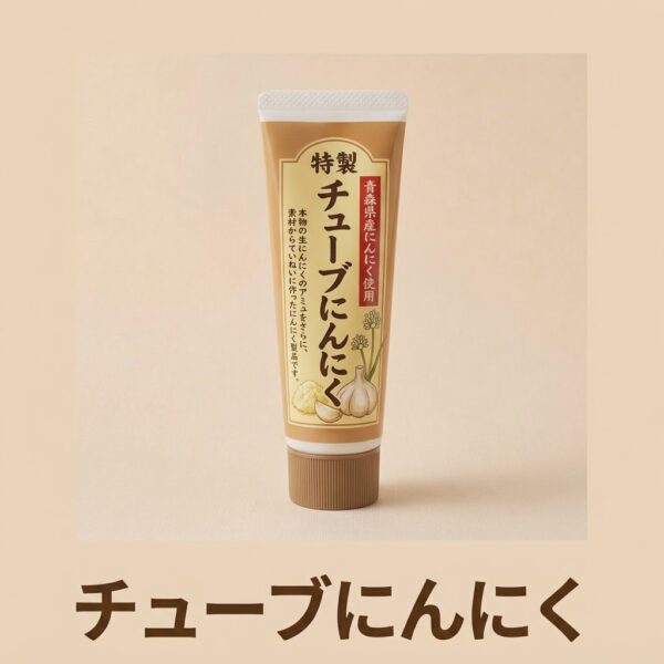 無添加おすすめのにんにくチューブ